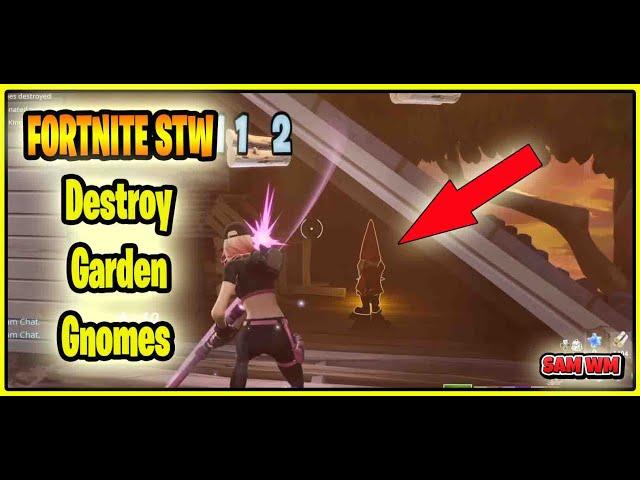 Destroy Garden Gnomes Fortnite stw Daily Quests Guide