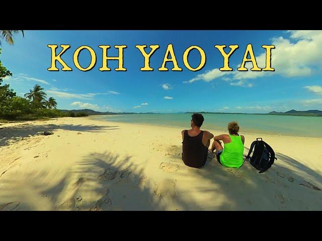 Koh Yao Yai - UNDERRATED Paradise island 4K #thailand