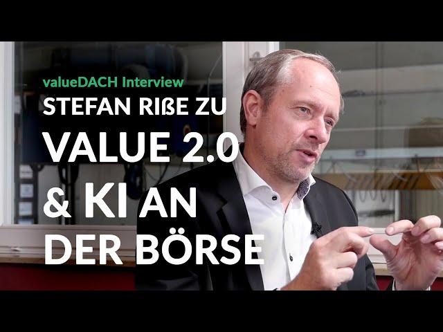 Wie investiert Künstliche Intelligenz? Was ist Value Investing 2.0? Stefan Riße (ACATIS) antwortet