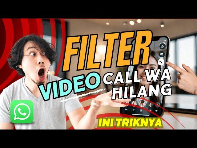 cara mengatasi tidak muncul efek saat video call di WhatsApp