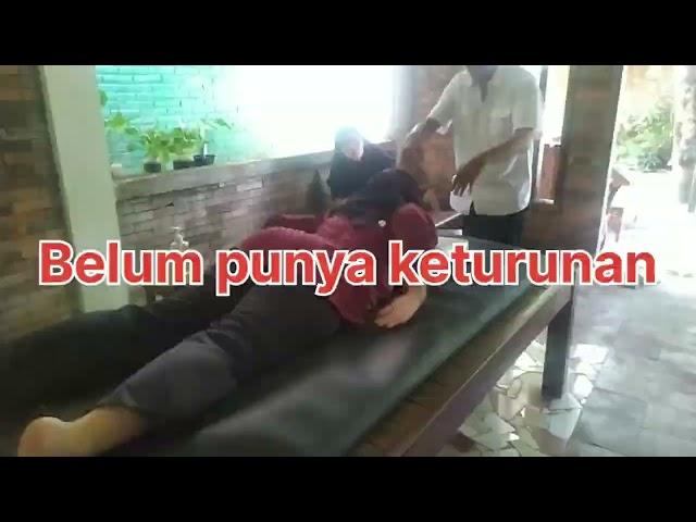 MASSAGE THERAPY.. 3 Tahun Belum Punya Keturunan... #therapy