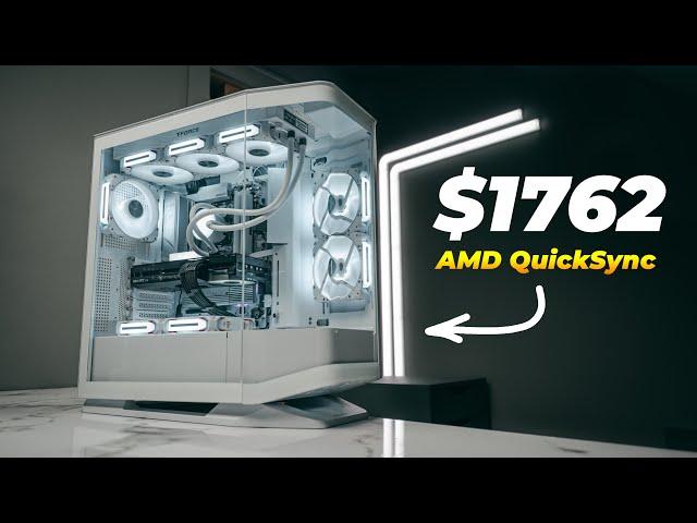 Intel Quicksync on AMD for Cheap! | Cougar FV270 Build [7900x + ARC A770]