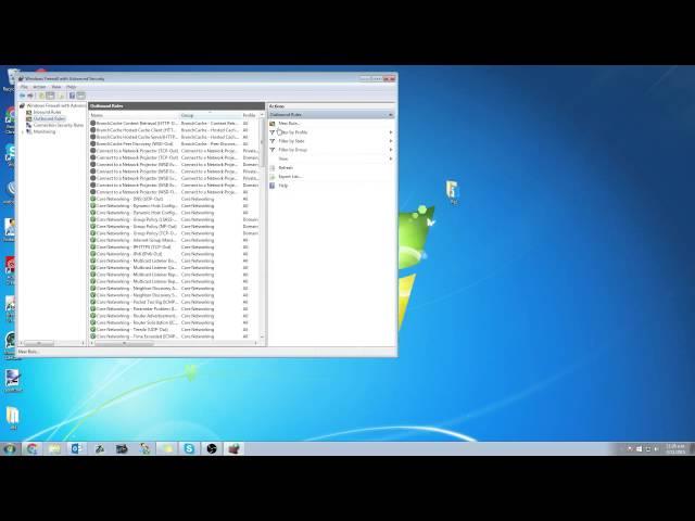 Set Windows Firewall to allow port 1433 (SQL) connections (inbound and outbound)