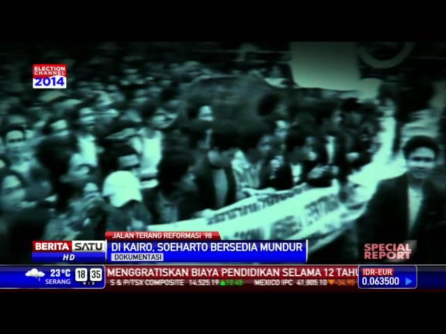 Detik-detik Jatuhnya Soeharto