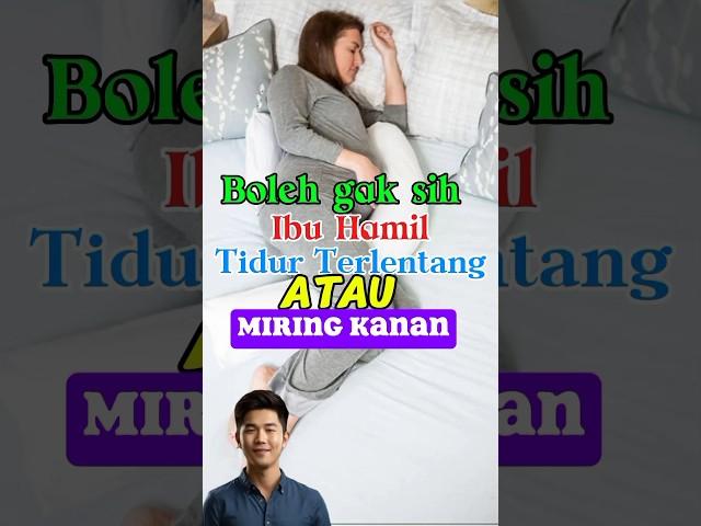 Ibu Hamil dilarang tidur Terlentang? #infokesehatan #alodokter #halodoc #kehamilan #sehat #ibuhamil