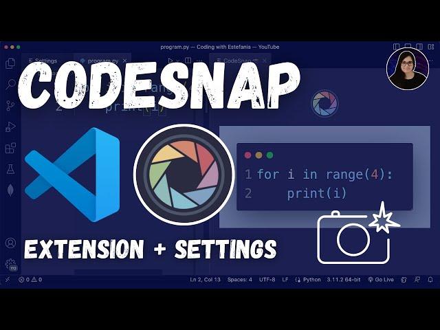 How to Take Code Screenshots in Visual Studio Code | CodeSnap Extension