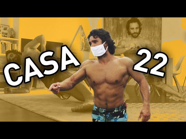 TREINA COMIGO EM CASA #22 - Costas e Tabatas!