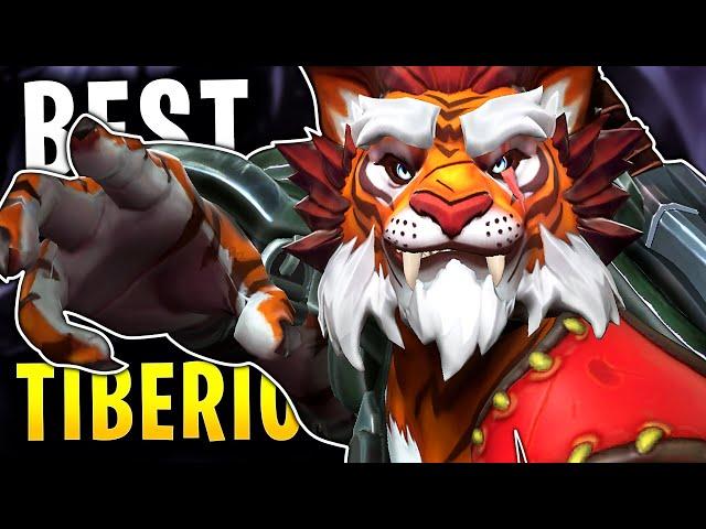 THIS IS HOW YOU PLAY TIBERIUS! - Paladins Gameplay Build