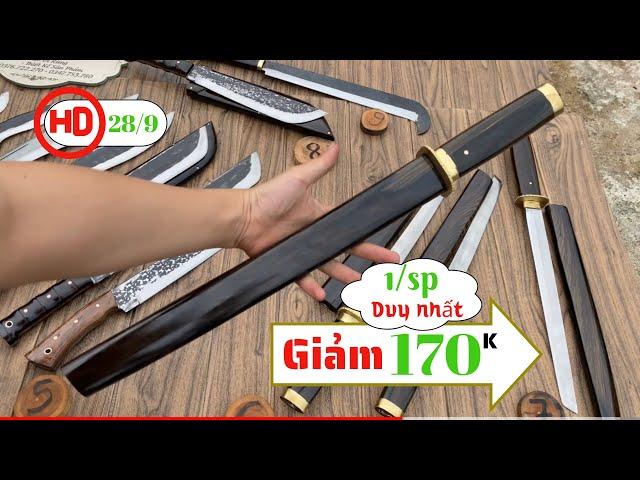 #dao_phúc_sen HD| TRẢ HÀNG - BẤT NGỜ cuối video săn hàng mẫu tanto katana cực đẹp0347-753-780