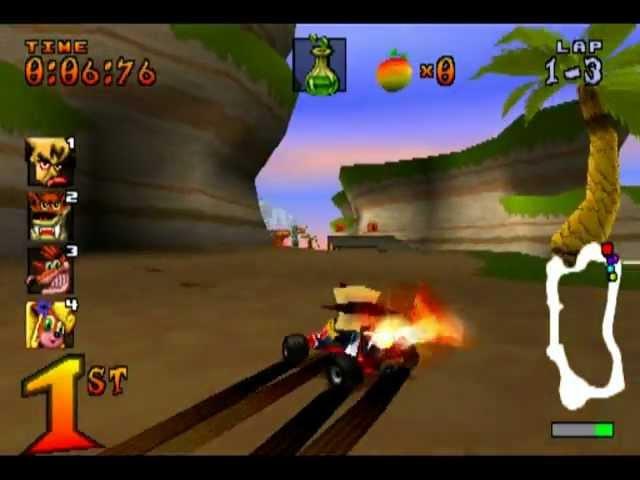 CTR Walkthrough - Crash Cove CTR Challenge & platinum Relic Race - Part 07