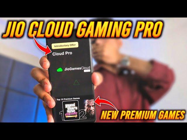 All New Jio Premium Cloud Gaming With AAA Games | Play PC Games on Mobile
