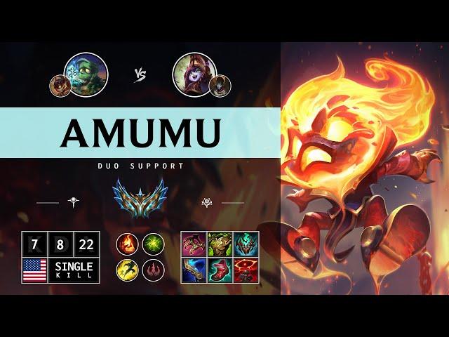 Amumu Support vs Lulu - NA Challenger Patch 14.12