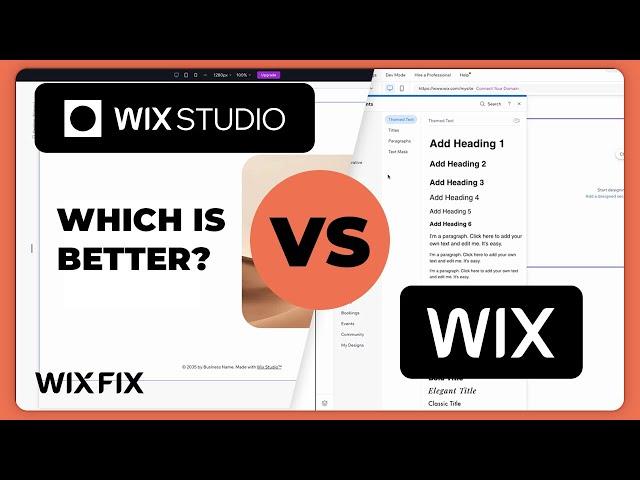 Classic Wix VS Wix Studio | Wix Fix