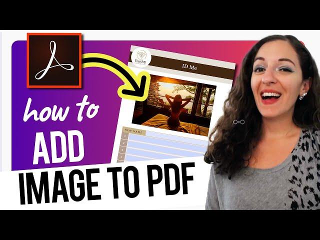 Adobe Acrobat Pro DC | How to Add an Image to Your PDF