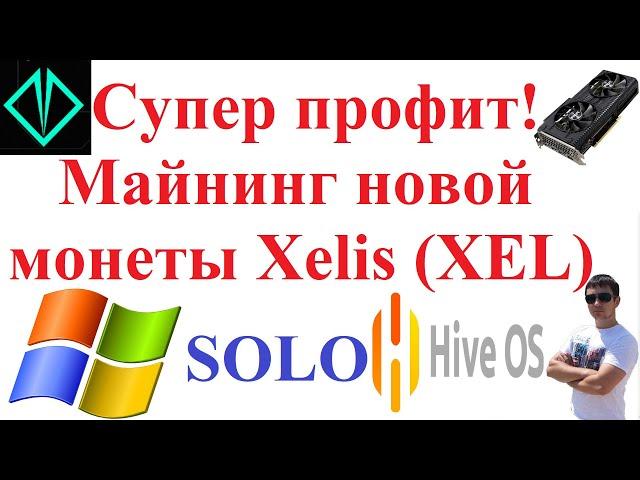 Супер профит! Майнинг новой монеты Xelis (XEL) в Hive OS и Windows!