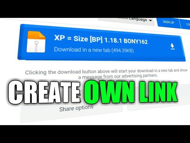 Create Your Own Mediafire Link Easily || Tutorial..