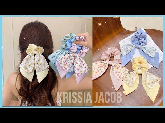 ️DIY SCRUNCHIE/Cómo hacer Scrunchies para ti para Vender o Regalar/Laço de Cabelo