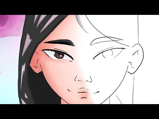 My Digital Painting Process in Krita feat. Disney's Mulan | Fan-Art