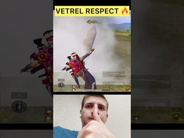 Respect Vetrel #pubgmobile #pubg #ukrmen #respect #vetrel #shortvideo