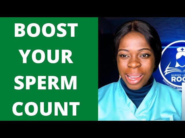 Treatment for low sperm count/how to boost sperm count/treatment for oligospermia/low sperm count