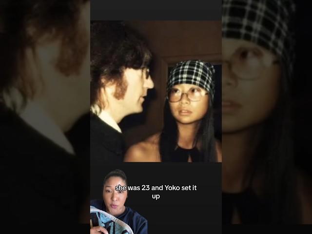 John Lennon had a side chick thanks to Yoko Ono ￼#beatles #johnlennon #entertainment #music #part1