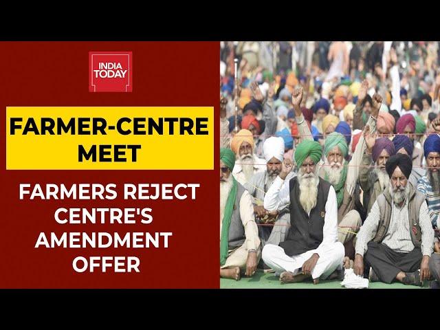 Farmer-Centre Meet: Farmer Unions Reject Modi Govt's Amendment Offer | Rahul Shrivastava's Report