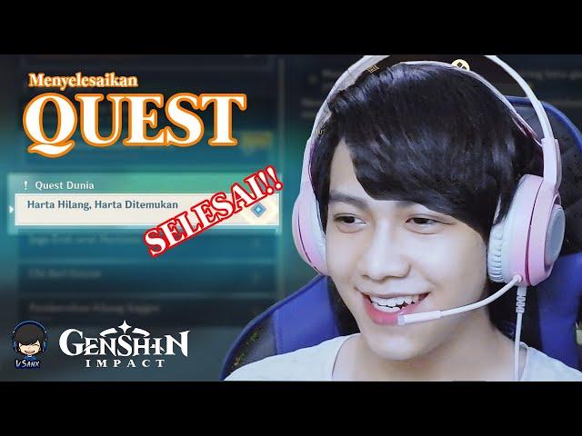 Menyelesaikan Quest Harta Hilang, Harta Ditemukan - Genshin Impact