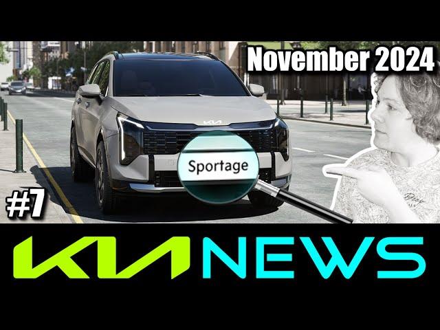 Kia NEWS - November 2024 - Sportage Facelift - SEMA - Tasman EV3 EV9 PV5  Zulassungszahlen deutsch