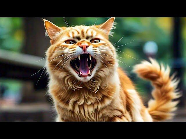 Cat Sound | Angry cat meowing | Aggressive cat sound