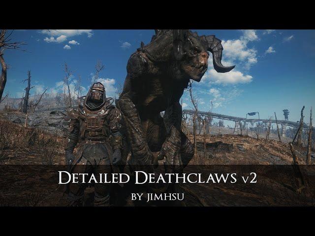 Detailed Deathclaws v2 - Fallout 4 - Mod Spotlight