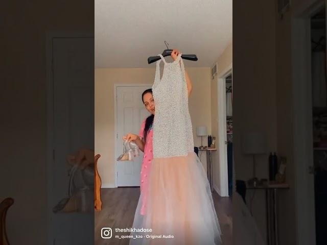 Princess Dress for your engagement | #shorts #ytshorts | Beautiful princess gown | Theshikhadose