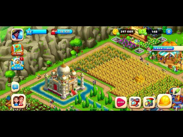 TOWNSHIP New Update Level 85  Gameplay # 1