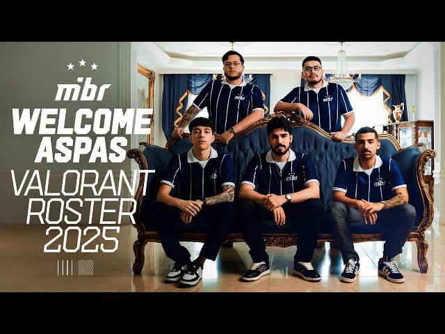 WELCOME ASPAS | MEET THE MIBR VALORANT ROSTER FOR VCT AMERICAS 2025