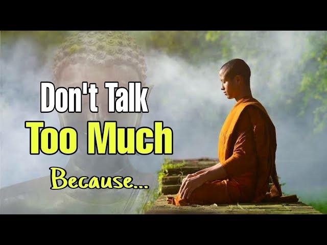 Story Of Four Monks | Don't Talk Too Much | Buddhist Story in English