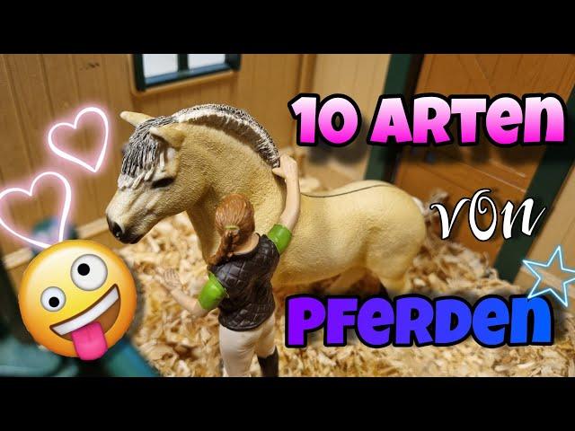 10 Arten von besonderen Pferden️Schleich Video