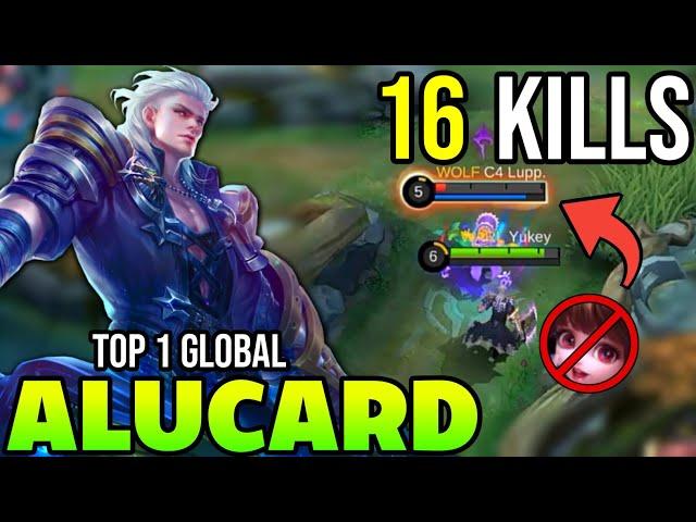 16 KILLS! ALUCARD BEST BUILD 2021 | TOP 1 GLOBAL ALUCARD GAMEPLAY | MOBILE LEGENDS