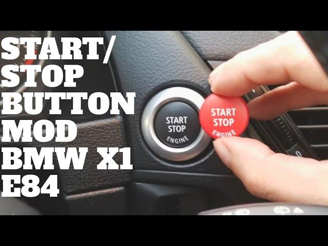 DIY Replacing The Start Stop Button Mod On A BMW X1 (Simple and Easy)