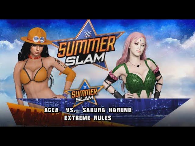 (Bikini Match) Acea Vs Sakura Haruno - WWE 2K23