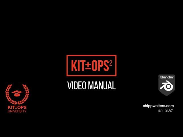 KIT OPS 2 Complete Video Manual for both KIT OPS 2 FREE and KIT OPS 2 PRO