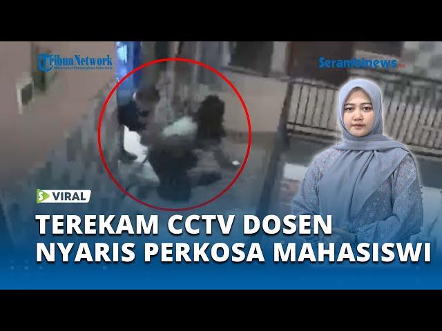 Mahasiswi Nyaris Dirudapaksa Dosen di Kamar Kos, Aksi Pelaku Terekam CCTV hingga Video Viral