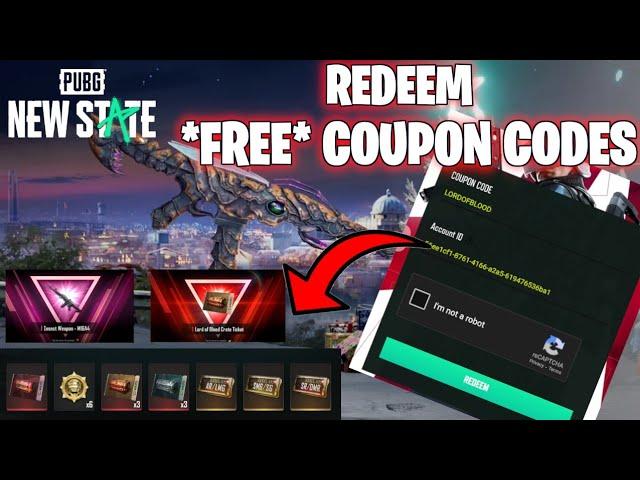 PUBG NEW STATE: How To Redeem Coupon Codes