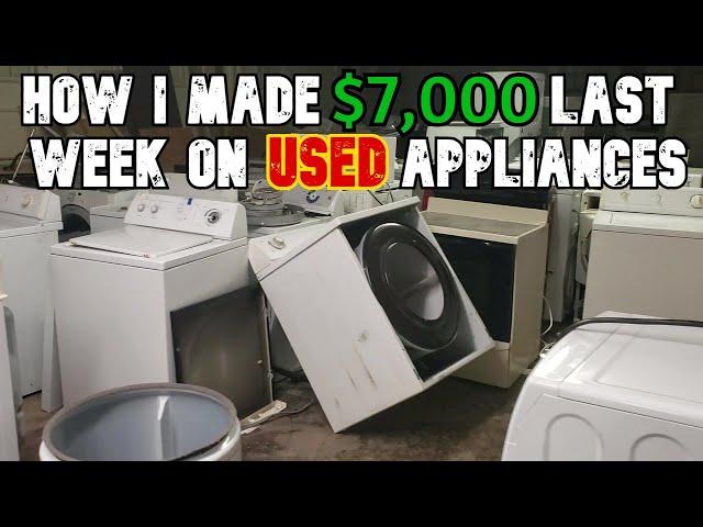 Inside a Used Appliance Store - How They Operate