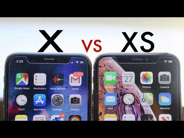 iPhone X Vs iPhone XS In 2019! (Speed Comparison) (iOS 13)