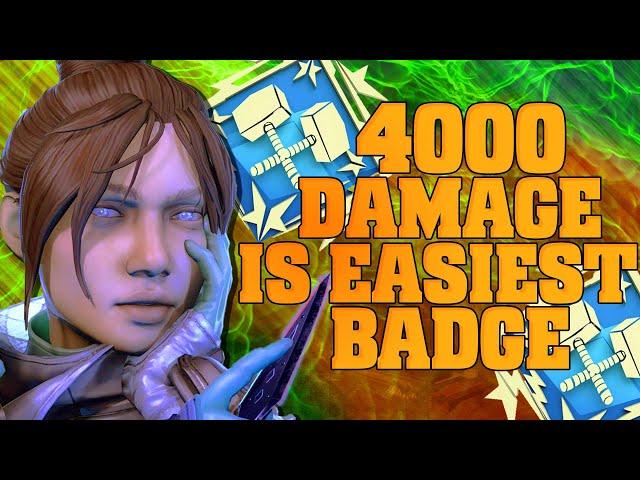 Secret Way To Farm 4k Damage Badge (4000 DMG) In Apex Legends