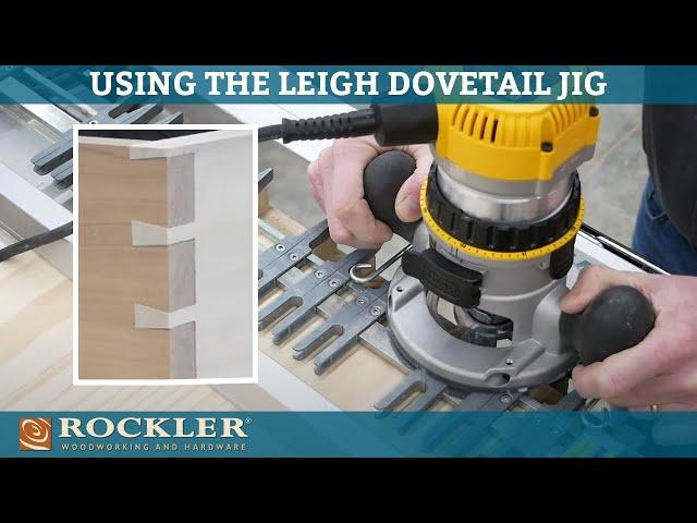 How to Cut Through Dovetails with the Leigh D4R Pro Dovetail Jig