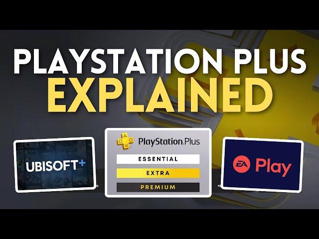 PlayStation Subscriptions Explained - PS Plus Extra, Premium, Ubisoft+ Classics, EA Play