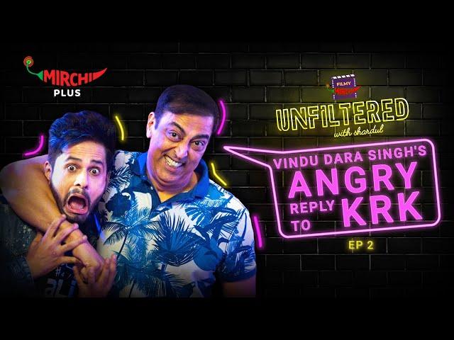 Vindu Dara Singh's ANGRY REPLY to KRK  & talks about Sidharth Shukla