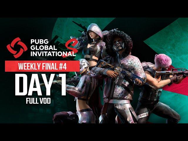 PGI.S | Weekly Final #4 | Day 1