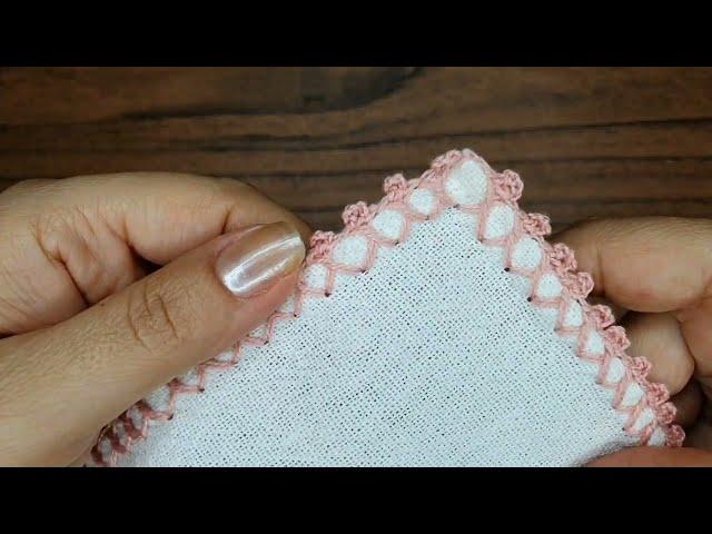 MÁS FACIL IMPOSIBLE esta ORILLA a Crochet de una Sola Vuelta.