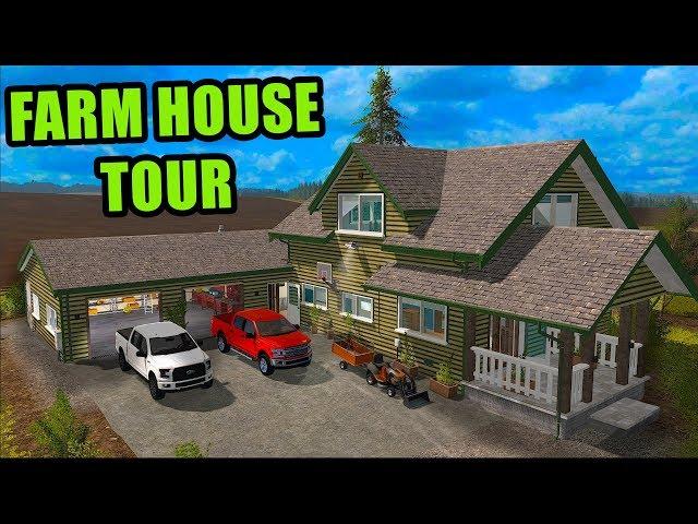 MR. SQUAD'S HOUSE TOUR & NEW F-150 FOR THE FARM | SATURDAY MORNIN FARMING | FARMING SIMULATOR 2017